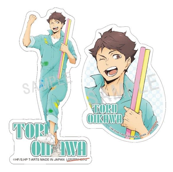 ハイキュー!! ペイントスーツステッカーセット 及川徹 ("Haikyu!!" Paint Suit Sticker Set Oikawa Toru)