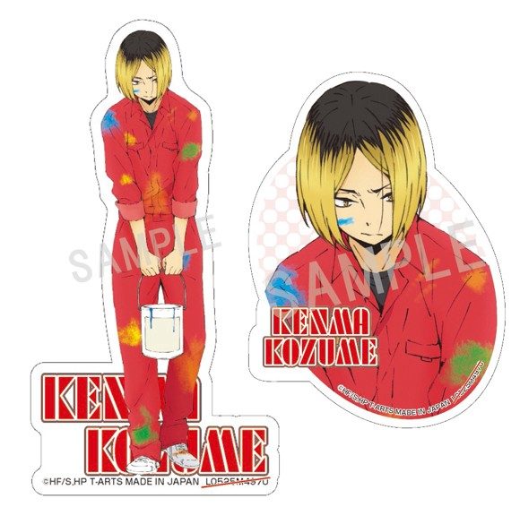 ハイキュー!! ペイントスーツステッカーセット 孤爪研磨 ("Haikyu!!" Paint Suit Sticker Set Kozume Kenma)