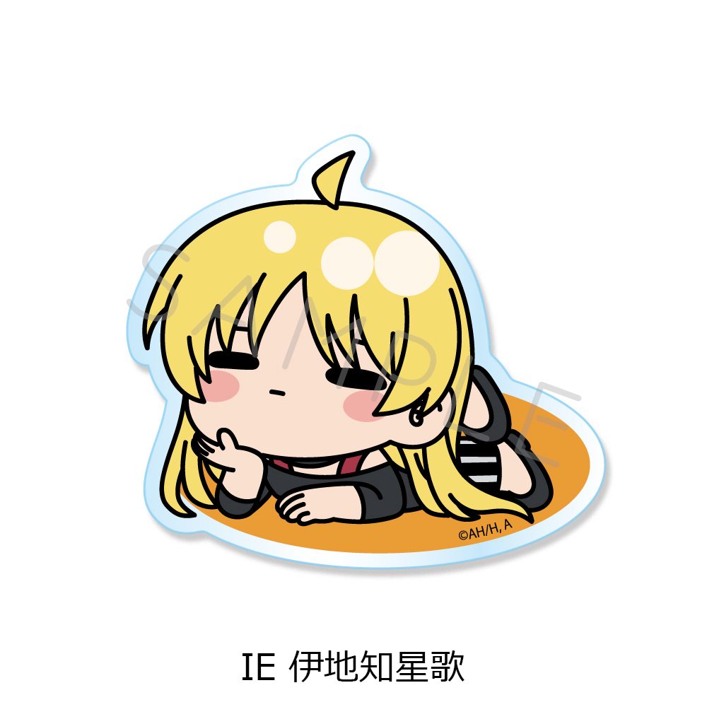 ぼっち・ざ・ろっく! 第5弾 クリアカードステッカー IE 伊地知星歌 ("Bocchi the Rock!" Vol. 5 Clear Card Sticker IE Ijichi Seika)