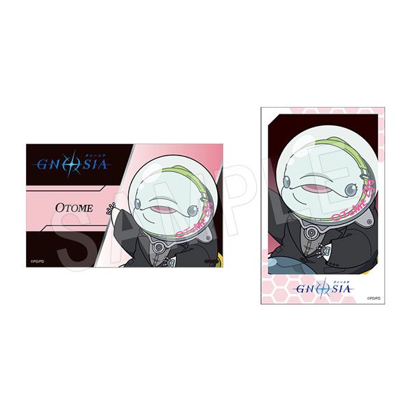 グノーシア イラストカード2枚セット 黒スーツVer. オトメ ("GNOSIA" Illustration Card 2 Set Black Suit Ver. Otome)