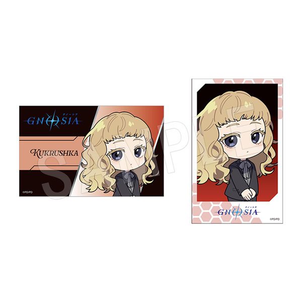 グノーシア イラストカード2枚セット 黒スーツVer. ククルシカ ("GNOSIA" Illustration Card 2 Set Black Suit Ver. Kukrushka)