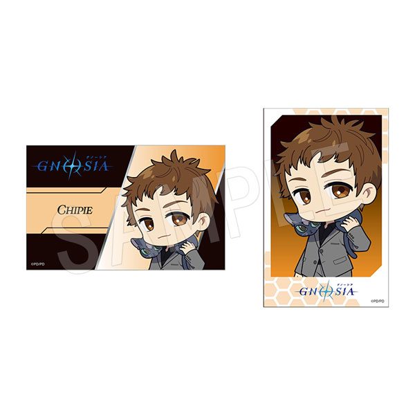 グノーシア イラストカード2枚セット 黒スーツVer. シピ ("GNOSIA" Illustration Card 2 Set Black Suit Ver. Chipie)