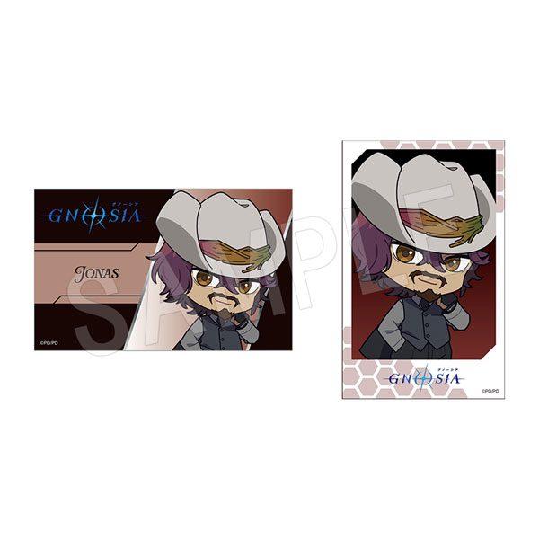 グノーシア イラストカード2枚セット 黒スーツVer. ジョナス ("GNOSIA" Illustration Card 2 Set Black Suit Ver. Jonas)