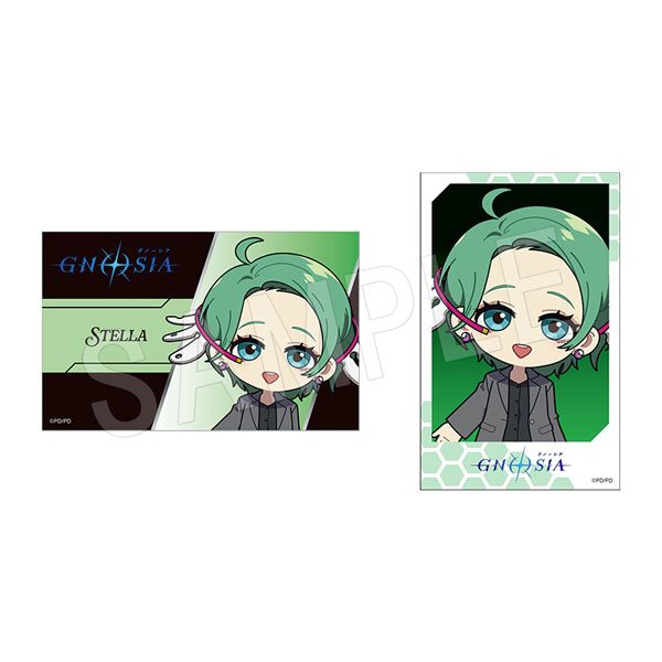 グノーシア イラストカード2枚セット 黒スーツVer. ステラ ("GNOSIA" Illustration Card 2 Set Black Suit Ver. Stella)
