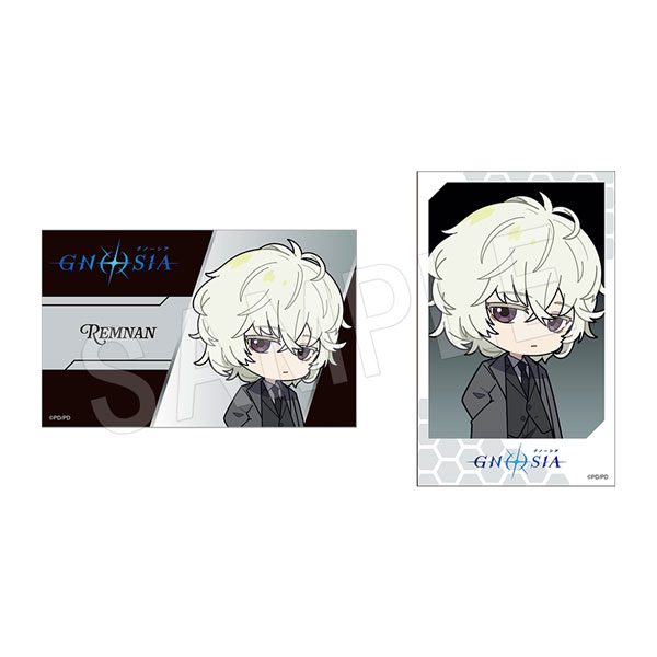 グノーシア イラストカード2枚セット 黒スーツVer. レムナン ("GNOSIA" Illustration Card 2 Set Black Suit Ver. Remnan)