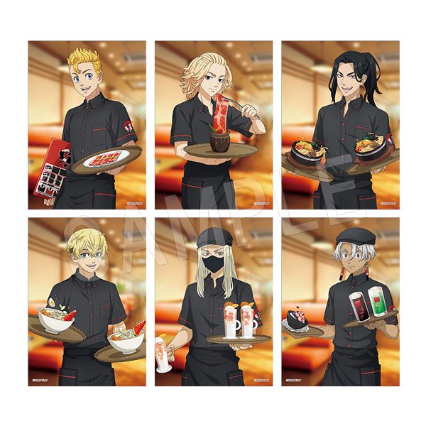 東京リベンジャーズ ブロマイドセット やまなか家コラボVer. ("Tokyo Revengers" Bromide Set Yamanakaya Collaboration Ver.)