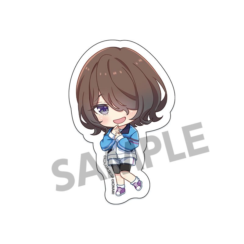 シャインポスト Be Your アイドル! ダイカットステッカー 小紫桃果 ("Shine Post Be Your Idol!" Die-cut Sticker Komurasaki Momoka)