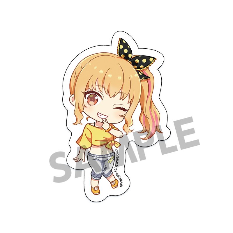 シャインポスト Be Your アイドル! ダイカットステッカー 梨子木麗美 ("Shine Post Be Your Idol!" Die-cut Sticker Nashinoki Remi)