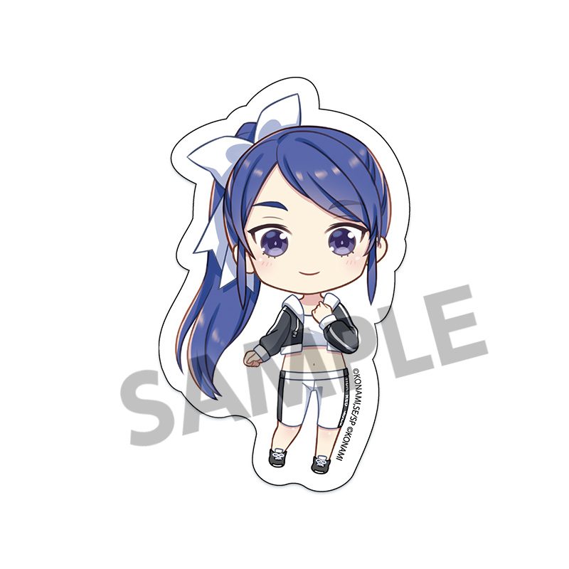 シャインポスト Be Your アイドル! ダイカットステッカー 氷海菜花 ("Shine Post Be Your Idol!" Die-cut Sticker Hiumi Nanoka)