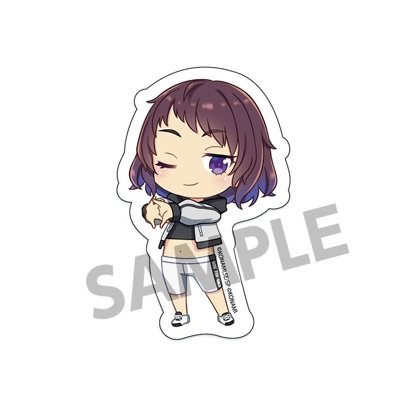 シャインポスト Be Your アイドル! ダイカットステッカー 苗川柔 ("Shine Post Be Your Idol!" Die-cut Sticker Naekawa Yawara)