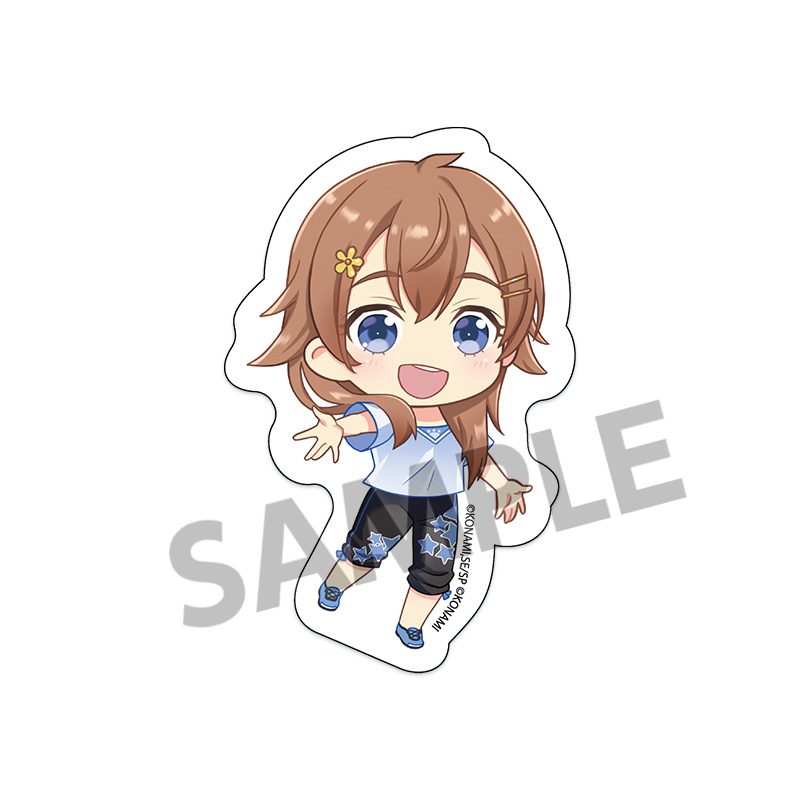 シャインポスト Be Your アイドル! ダイカットステッカー 青天国春 ("Shine Post Be Your Idol!" Die-cut Sticker Nabatame Haru)