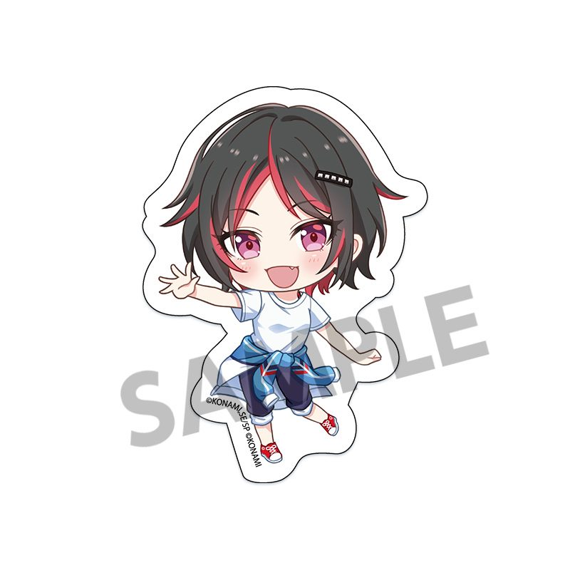 シャインポスト Be Your アイドル! ダイカットステッカー 風祭朝陽 ("Shine Post Be Your Idol!" Die-cut Sticker Kazamatsuri Asahi)