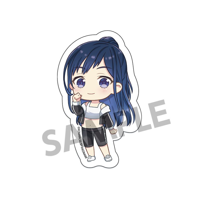 シャインポスト Be Your アイドル! ダイカットステッカー 黒金蓮 ("Shine Post Be Your Idol!" Die-cut Sticker Kurogane Ren)