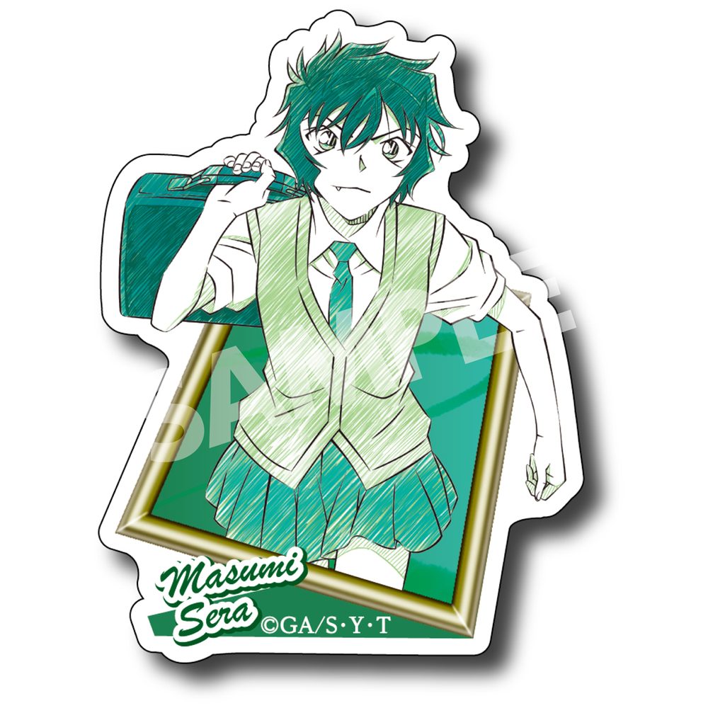 名探偵コナン ペンシルアート ステッカーコレクション Vol.4 世良真純 ("Detective Conan" Pencil Art Sticker Collection Vol. 4 Sera Masumi)