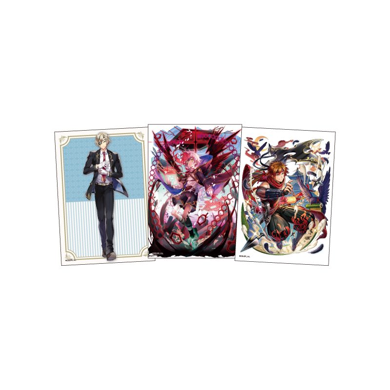L版ブロマイド3枚セット クイズRPG 魔法使いと黒猫のウィズ 12 A(公式イラスト) (L Size Bromide 3 Set "Quiz RPG: The World of Mystic Wiz" 12 A (Official Illustration))