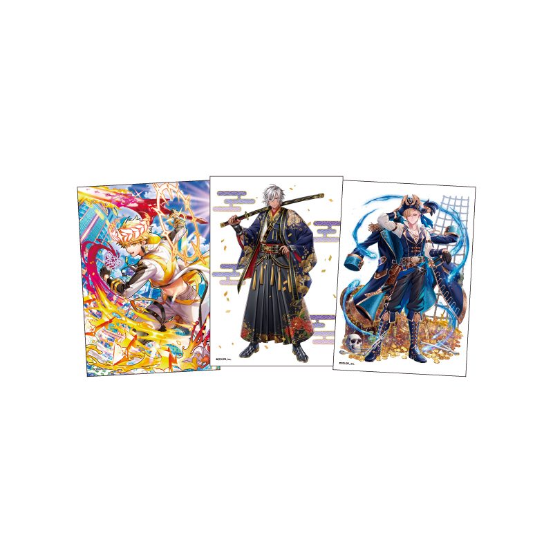 L版ブロマイド3枚セット クイズRPG 魔法使いと黒猫のウィズ 13 B(公式イラスト) (L Size Bromide 3 Set "Quiz RPG: The World of Mystic Wiz" 13 B (Official Illustration))