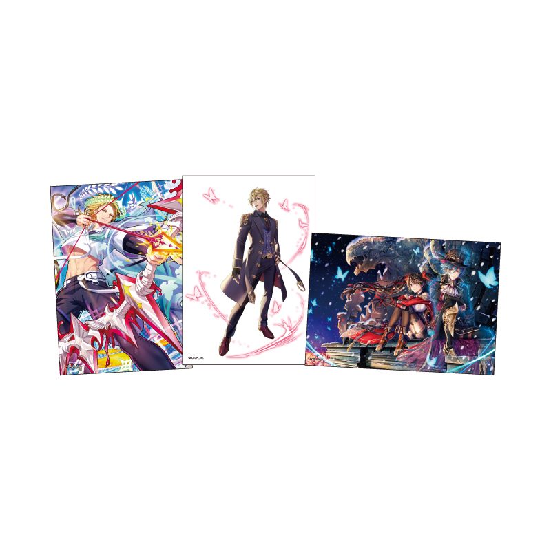 L版ブロマイド3枚セット クイズRPG 魔法使いと黒猫のウィズ 14 C(公式イラスト) (L Size Bromide 3 Set "Quiz RPG: The World of Mystic Wiz" 14 C (Official Illustration))