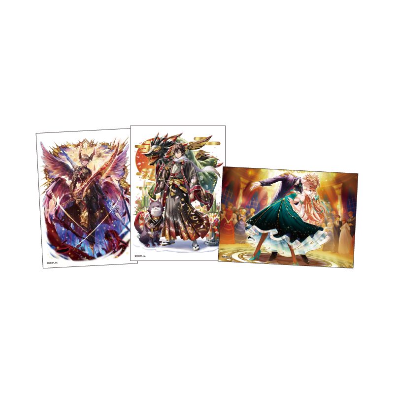 L版ブロマイド3枚セット クイズRPG 魔法使いと黒猫のウィズ 15 D(公式イラスト) (L Size Bromide 3 Set "Quiz RPG: The World of Mystic Wiz" 15 D (Official Illustration))