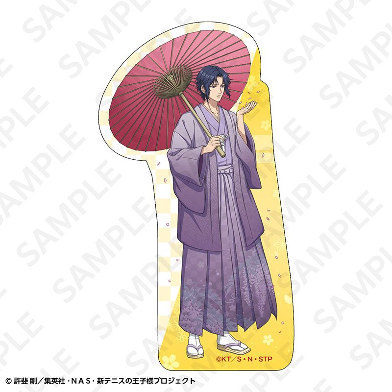 新テニスの王子様 ダイカットステッカー 幸村精市 ("New The Prince of Tennis" Die-cut Sticker Yukimura Seiichi)