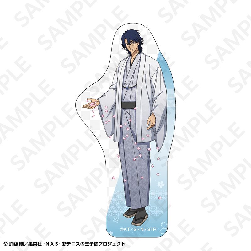 新テニスの王子様 ダイカットステッカー 忍足侑士 ("New The Prince of Tennis" Die-cut Sticker Oshitari Yushi)