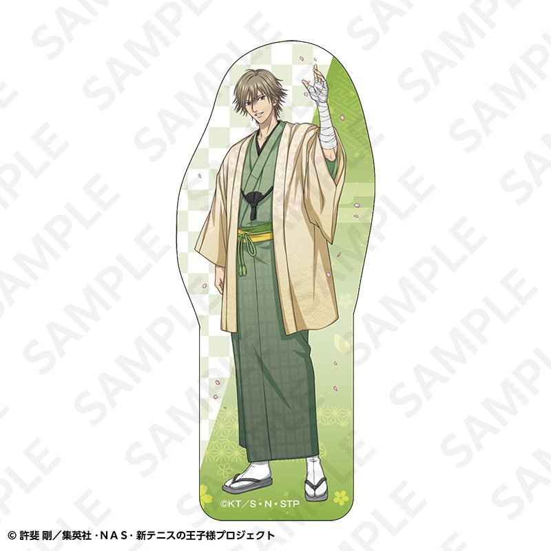 新テニスの王子様 ダイカットステッカー 白石蔵ノ介 ("New The Prince of Tennis" Die-cut Sticker Shiraishi Kuranosuke)