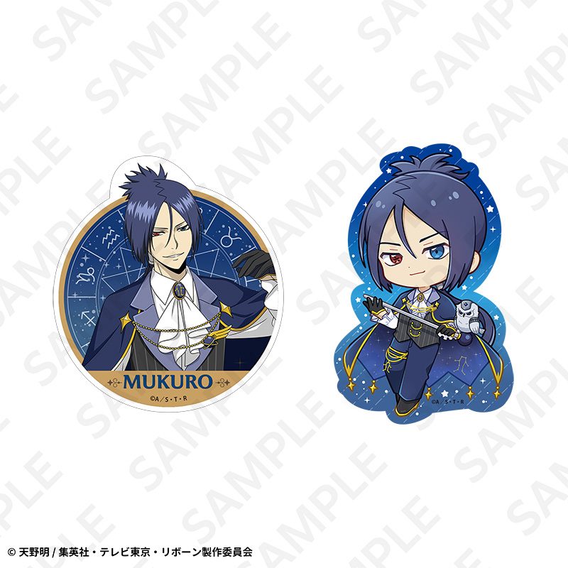 家庭教師ヒットマンREBORN! ステッカーセット(2枚入) 星座Ver. 六道骸 ("Reborn!" Sticker Set (2 Pieces) Constellation Ver. Rokudo Mukuro)