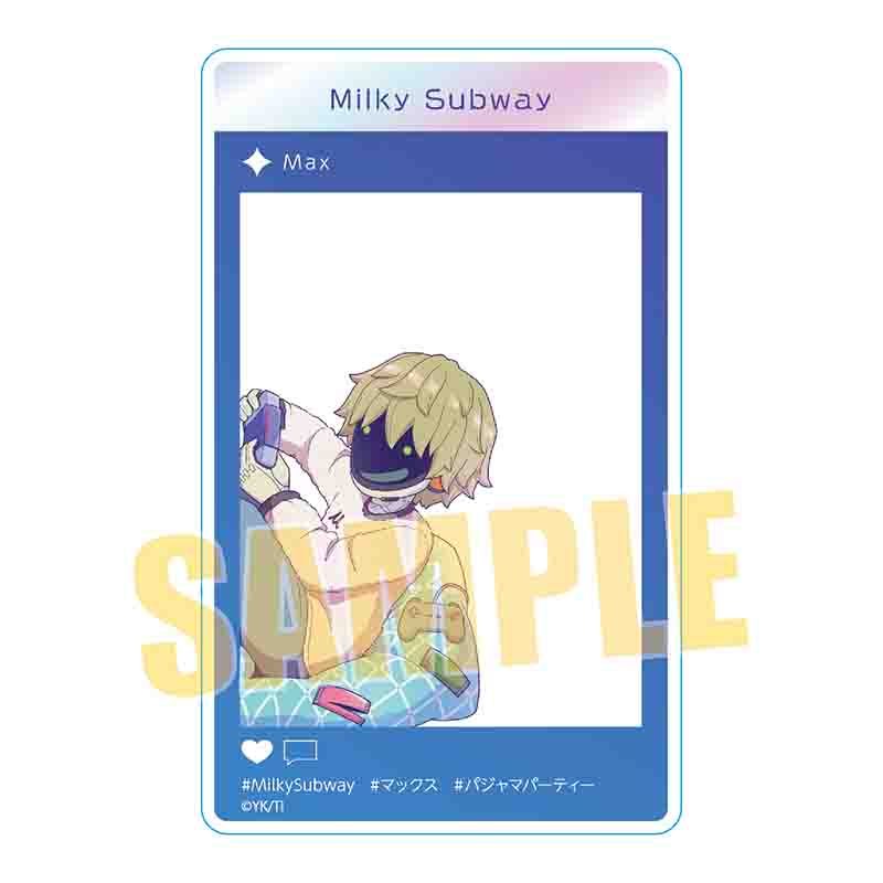 アクリルカード 銀河特急 ミルキー☆サブウェイ マックス(パジャマパーティー) (Acrylic Card "MILKY SUBWAY THE GALACTIC LIMITED EXPRESS" Max (Pajamas Party))