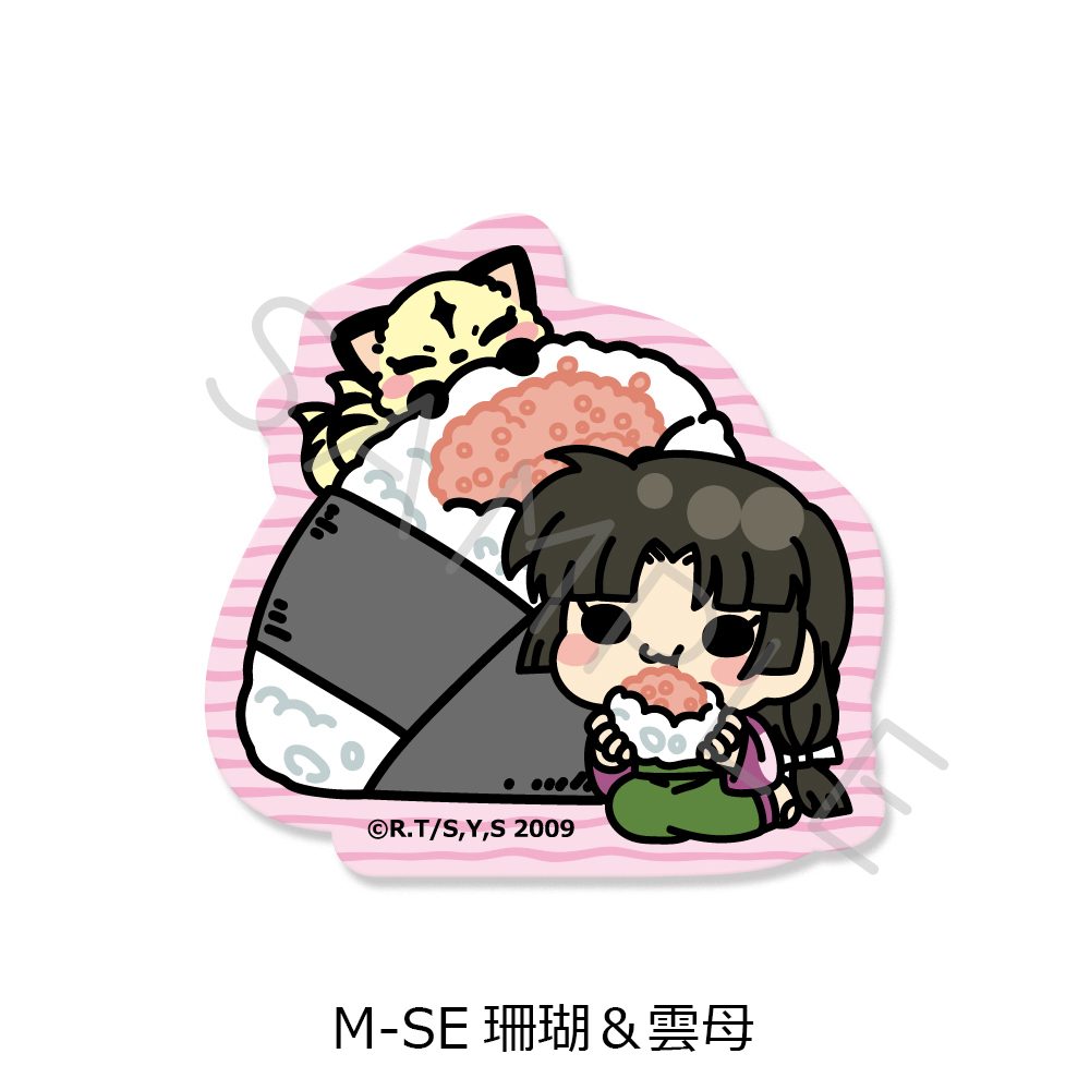 犬夜叉 第2弾 クリアカードステッカー M-SE 珊瑚&雲母 ("InuYasha" Vol. 2 Clear Card Sticker M-SE Sango & Kirara)