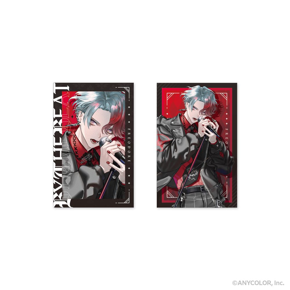 NIJISANJI EN 周年企画 BY THE BEAT フォト風カード2枚セット フリオドール (NIJISANJI EN Anniversary Project BY THE BEAT Photo Style Card 2 Set Freodore)