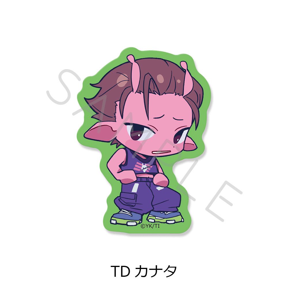銀河特急 ミルキー☆サブウェイ クリアカードステッカー ちぽっけ TD カナタ ("MILKY SUBWAY THE GALACTIC LIMITED EXPRESS" Clear Card Sticker Chipokke TD Kanata)