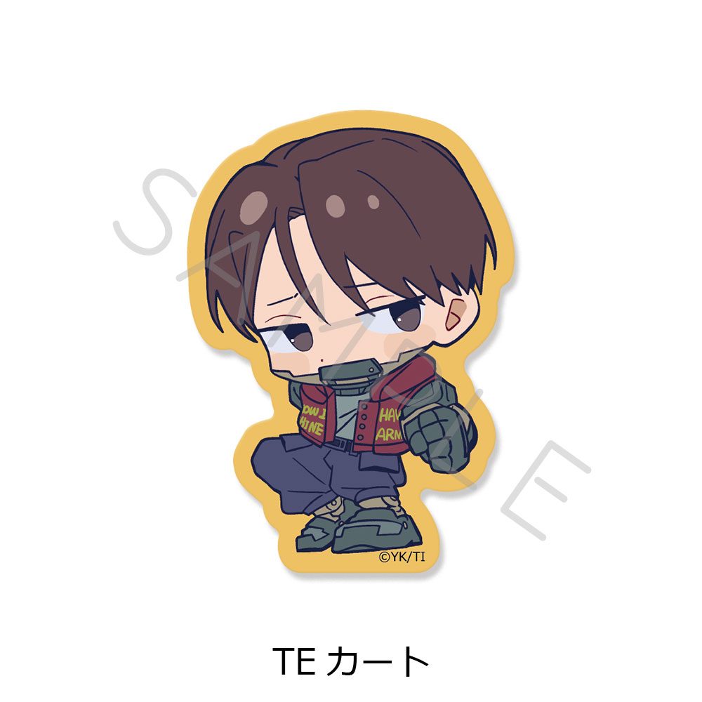 銀河特急 ミルキー☆サブウェイ クリアカードステッカー ちぽっけ TE カート ("MILKY SUBWAY THE GALACTIC LIMITED EXPRESS" Clear Card Sticker Chipokke TE Kurt)