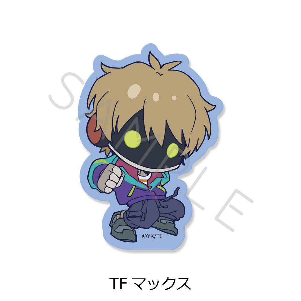 銀河特急 ミルキー☆サブウェイ クリアカードステッカー ちぽっけ TF マックス ("MILKY SUBWAY THE GALACTIC LIMITED EXPRESS" Clear Card Sticker Chipokke TF Max)