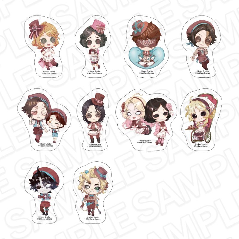 IdentityV 第五人格 フレークシール A Heartfelt Gift デフォルメVer. ("Identity V" Flake Sticker A Heartfelt Gift Deformed Ver.)