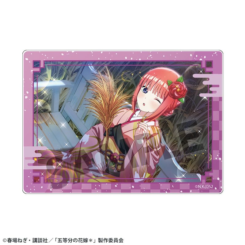 五等分の花嫁* アクリルカード Vol.3 中野二乃 ("The Quintessential Quintuplets Specials 2" Acrylic Card Vol. 3 Nakano Nino)