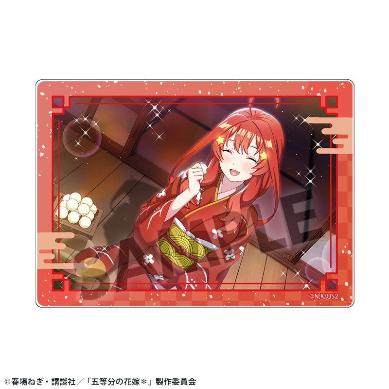 五等分の花嫁* アクリルカード Vol.3 中野五月 ("The Quintessential Quintuplets Specials 2" Acrylic Card Vol. 3 Nakano Itsuki)
