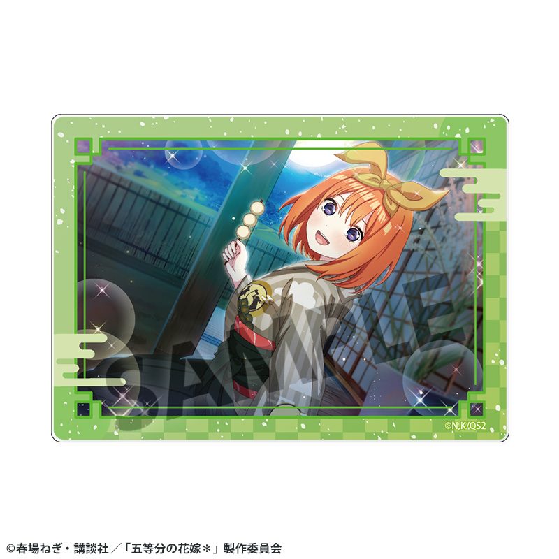 五等分の花嫁* アクリルカード Vol.3 中野四葉 ("The Quintessential Quintuplets Specials 2" Acrylic Card Vol. 3 Nakano Yotsuba)