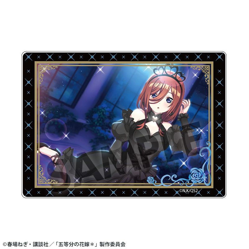 五等分の花嫁* アクリルカード Vol.4 中野三玖 ("The Quintessential Quintuplets Specials 2" Acrylic Card Vol. 4 Nakano Miku)