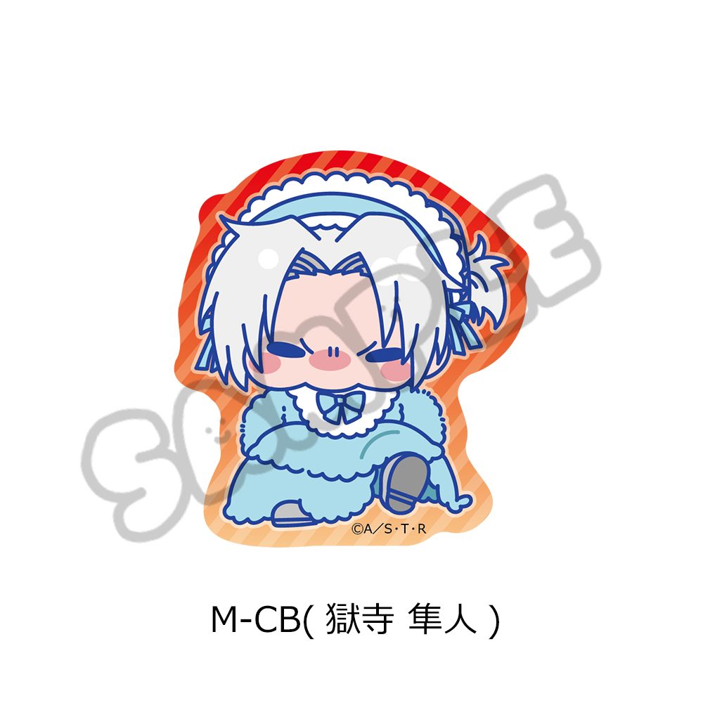 家庭教師ヒットマンREBORN! 第5弾 クリアステッカー M-CB 獄寺隼人 ("Reborn!" Vol. 5 Clear Sticker M-CB Gokudera Hayato)