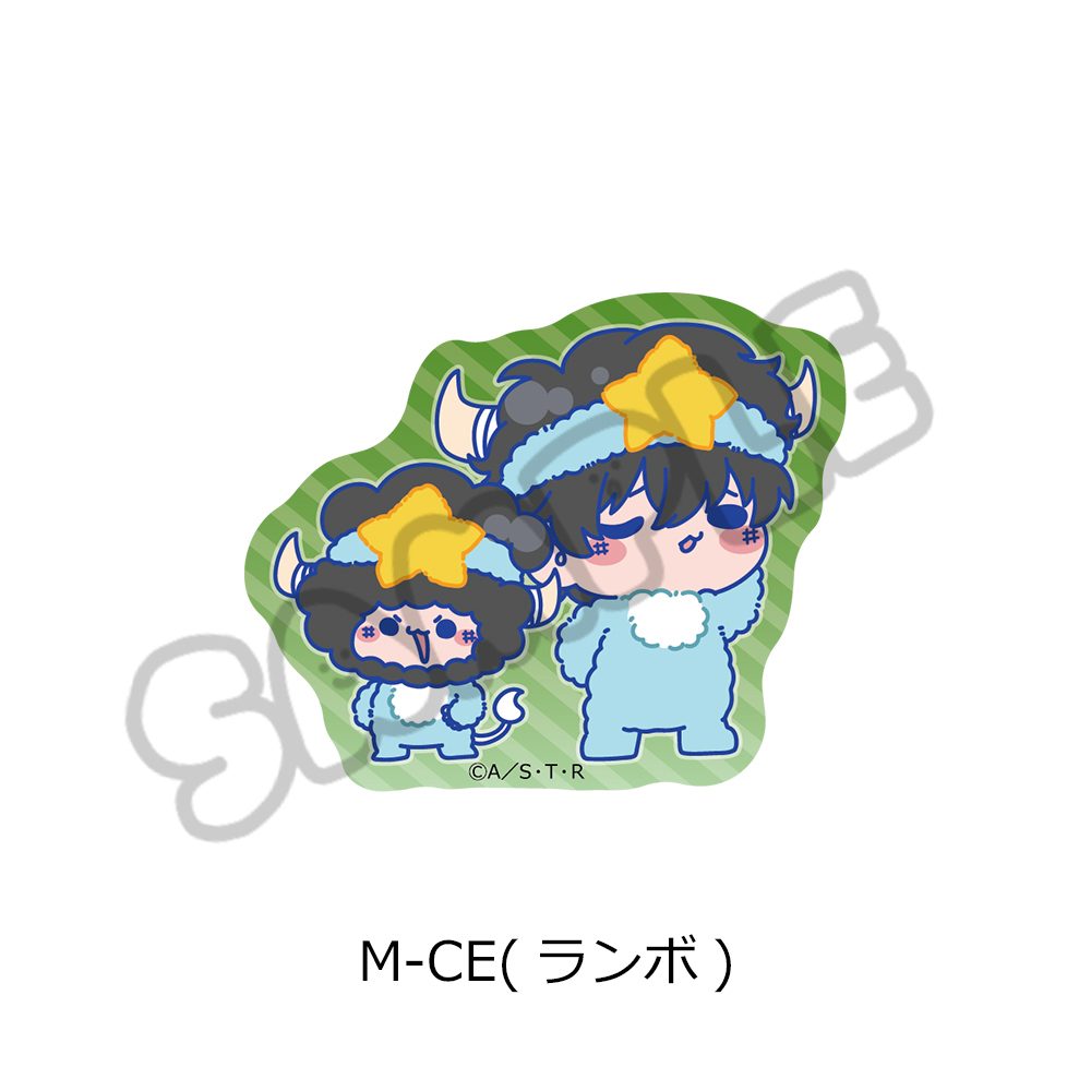 家庭教師ヒットマンREBORN! 第5弾 クリアステッカー M-CE ランボ ("Reborn!" Vol. 5 Clear Sticker M-CE Lambo)