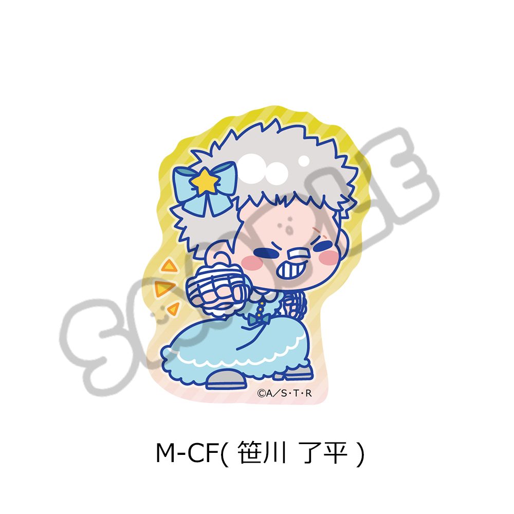 家庭教師ヒットマンREBORN! 第5弾 クリアステッカー M-CF 笹川了平 ("Reborn!" Vol. 5 Clear Sticker M-CF Sasagawa Ryohei)