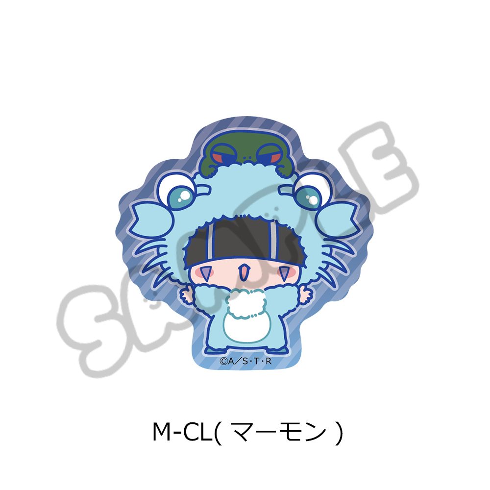 家庭教師ヒットマンREBORN! 第5弾 クリアステッカー M-CL マーモン ("Reborn!" Vol. 5 Clear Sticker M-CL Mammon)
