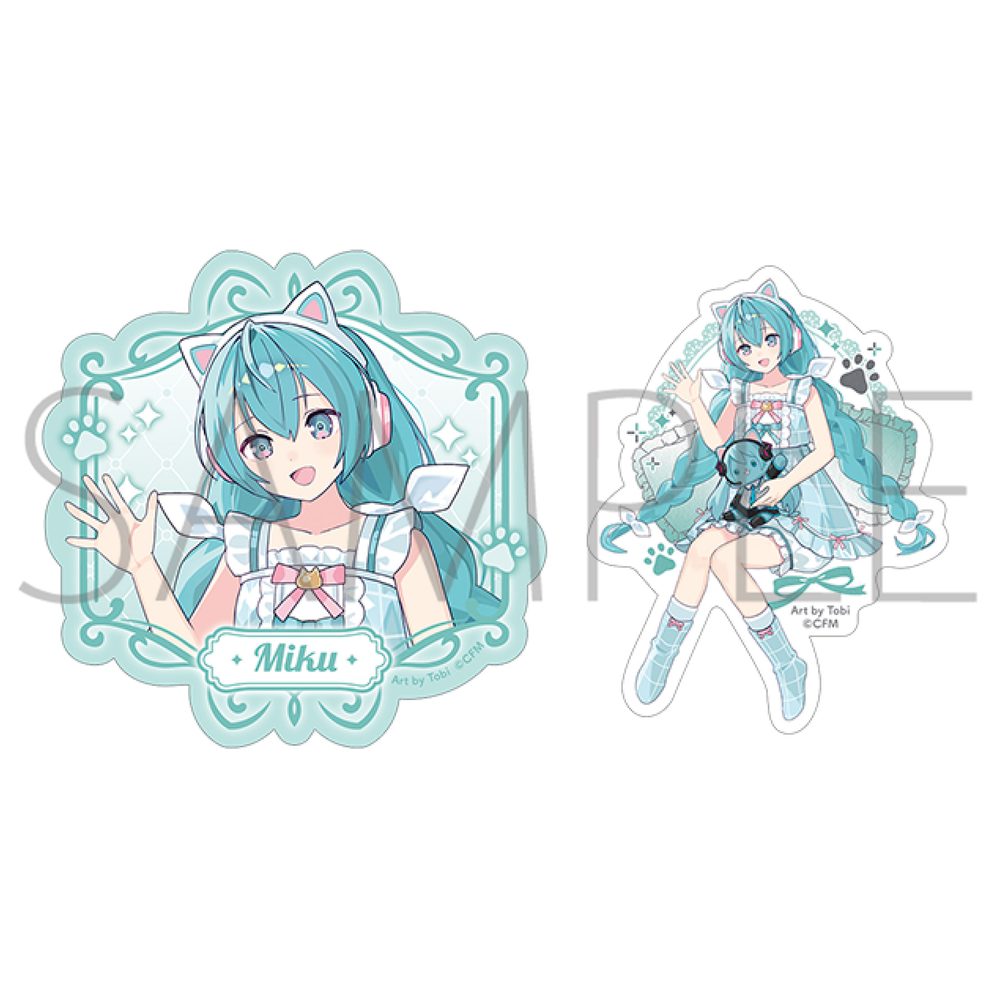 初音ミクシリーズ withCAT ステッカーセット 初音ミク (Hatsune Miku Series withCAT Sticker Set Hatsune Miku)