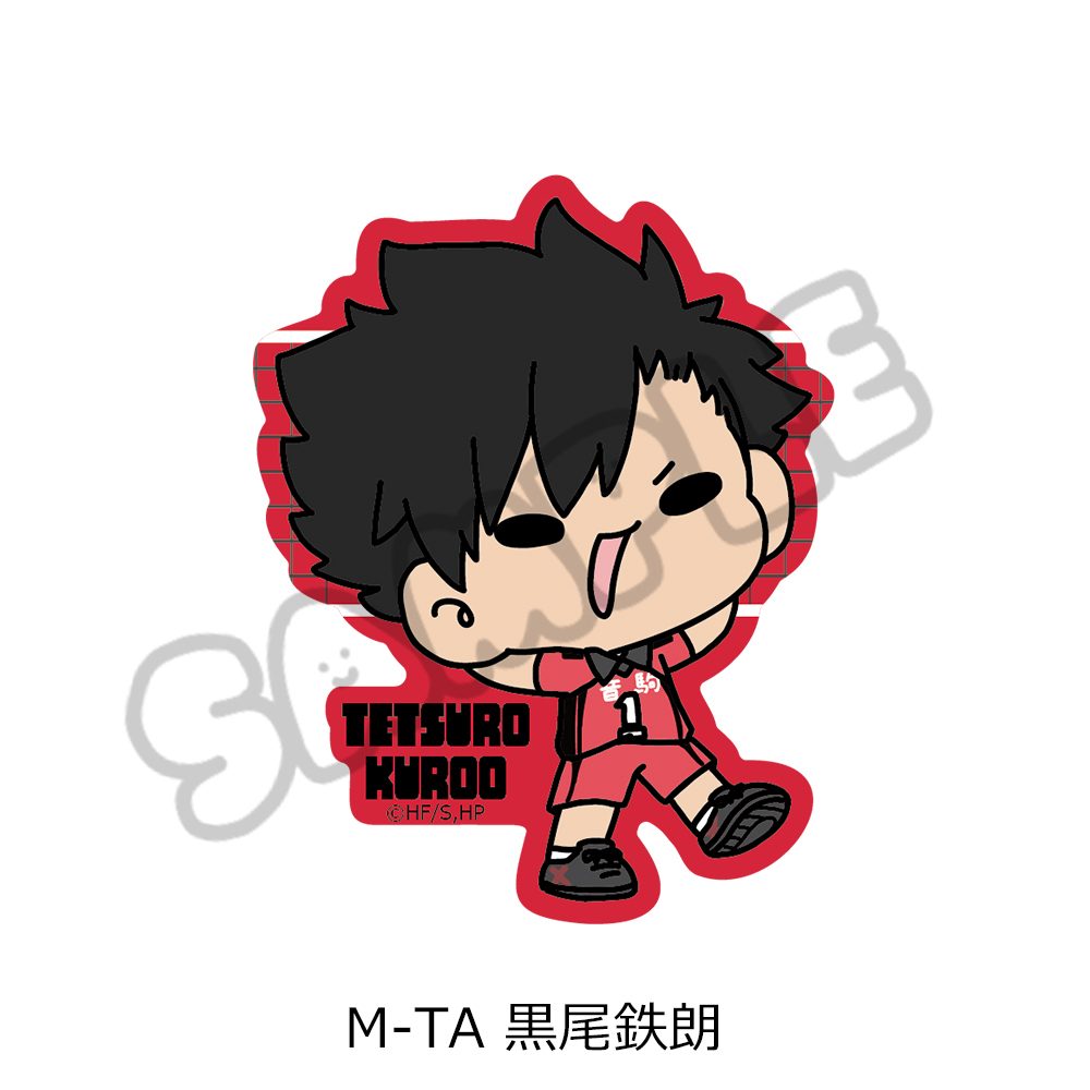 ハイキュー!! 第9弾 クリアカードステッカー(mochocho) M-TA 黒尾鉄朗 ("Haikyu!!" Vol. 9 Clear Card Sticker (mochocho) M-TA Kuroo Tetsuro)