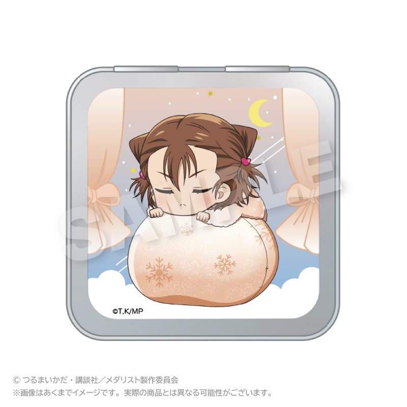 メダリスト ふわみんコレクション缶ケース 三家田涼佳 ("Medalist" Fuwamin Collection Can Case Miketa Ryoka)
