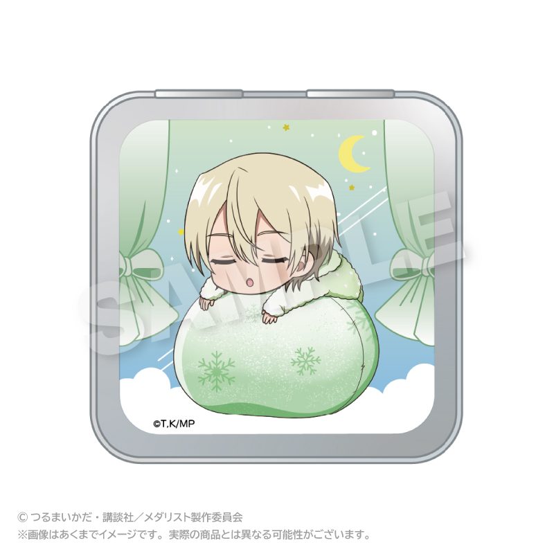 メダリスト ふわみんコレクション缶ケース 八木夕凪 ("Medalist" Fuwamin Collection Can Case Yagi Yuna)