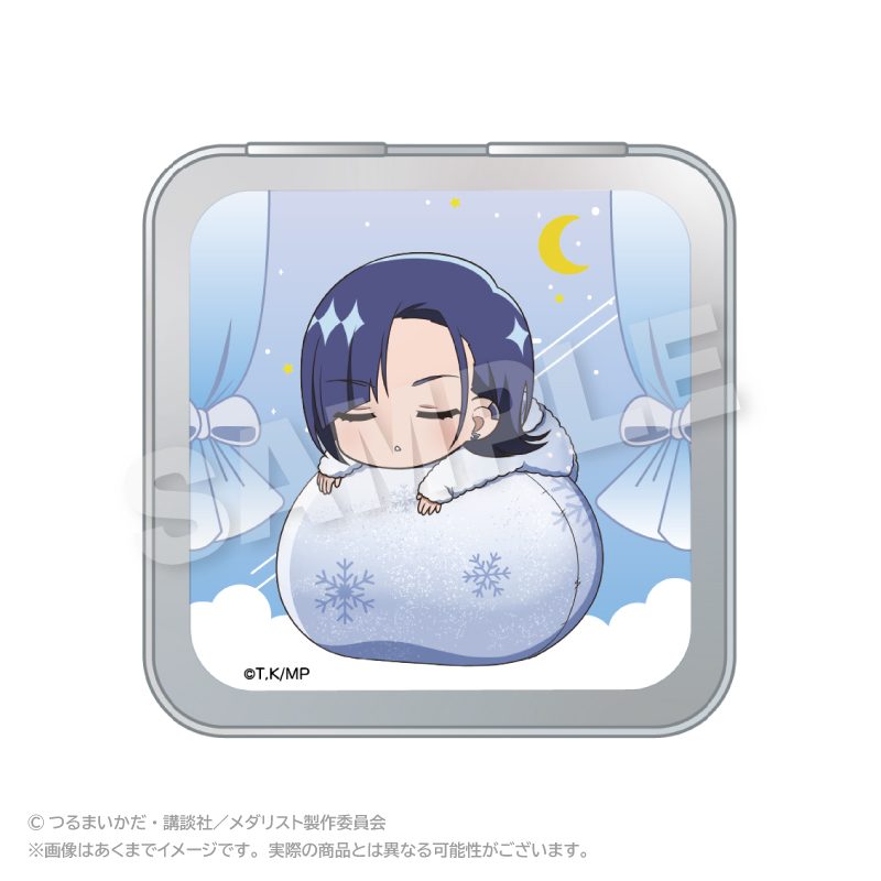メダリスト ふわみんコレクション缶ケース 岡崎いるか ("Medalist" Fuwamin Collection Can Case Okazaki Iruka)