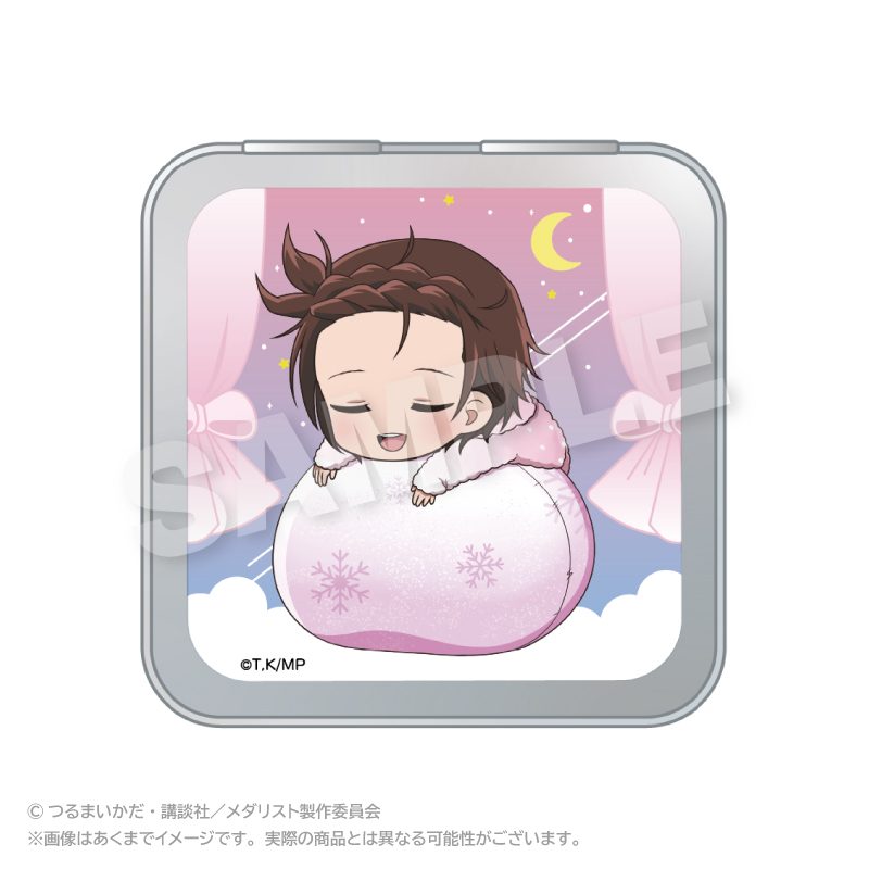 メダリスト ふわみんコレクション缶ケース 結束いのり ("Medalist" Fuwamin Collection Can Case Yuitsuka Inori)