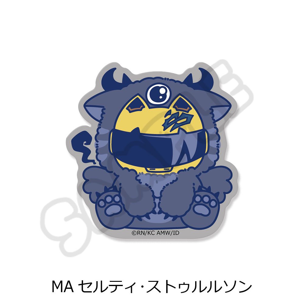 デュラララ!!×2 クリアステッカー MA セルティ・ストゥルルソン ("Durarara!!x2" Clear Sticker MA Celty Sturluson)