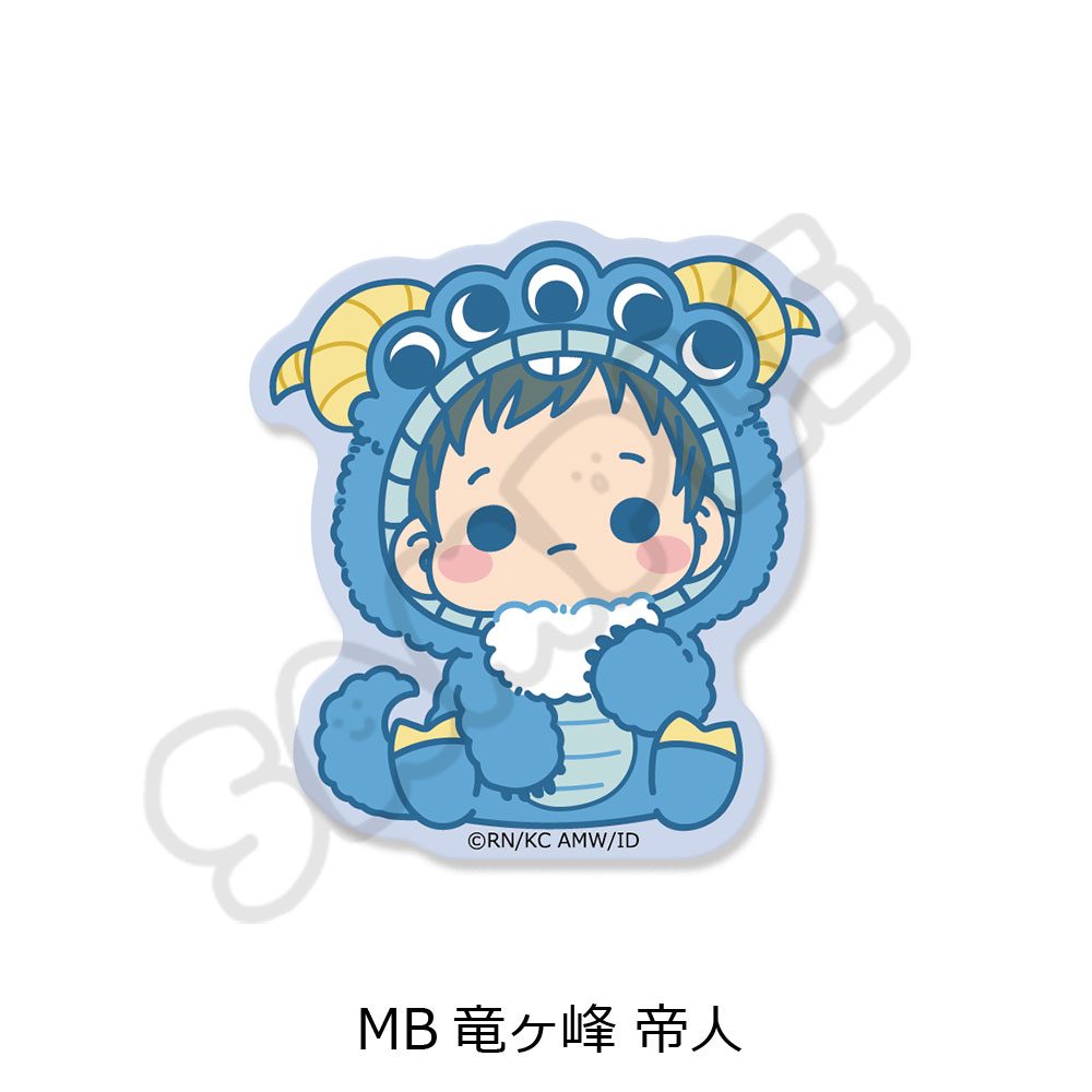 デュラララ!!×2 クリアステッカー MB 竜ヶ峰帝人 ("Durarara!!x2" Clear Sticker MB Ryugamine Mikado)