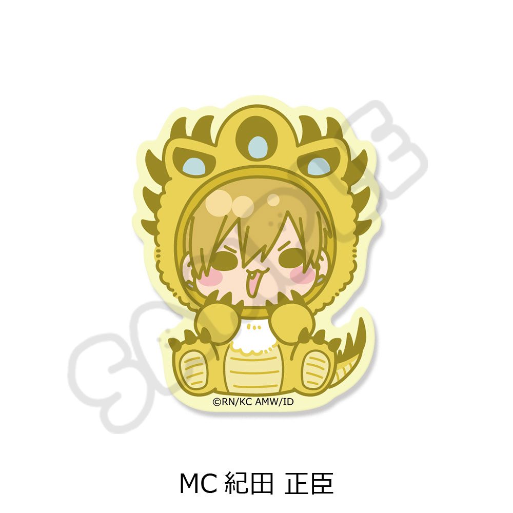 デュラララ!!×2 クリアステッカー MC 紀田正臣 ("Durarara!!x2" Clear Sticker MC Kida Masaomi)